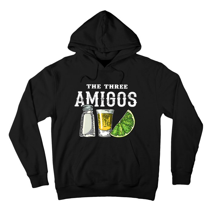 Funny Drinking The Three Amigos Cinco De Mayo Hoodie