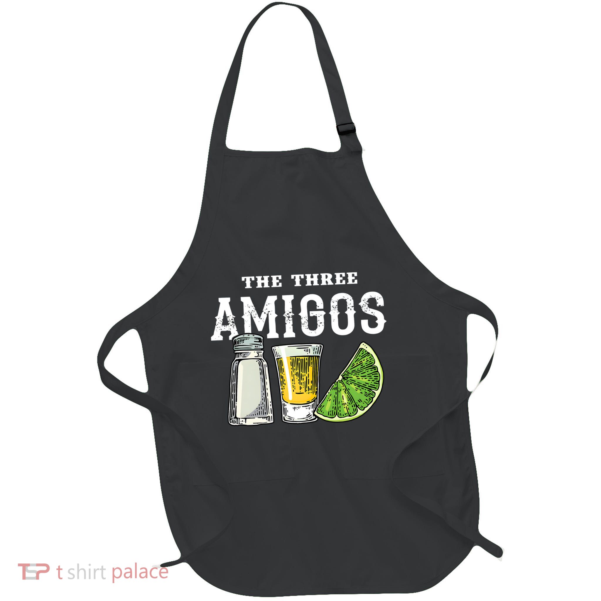 Funny Drinking The Three Amigos Cinco De Mayo Apron