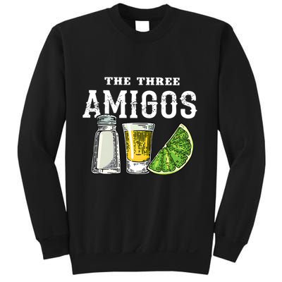 Funny Drinking The Three Amigos Cinco De Mayo Sweatshirt