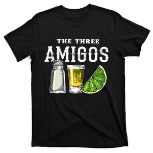 Funny Drinking The Three Amigos Cinco De Mayo T-Shirt