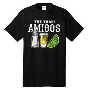 Funny Drinking The Three Amigos Cinco De Mayo Tall T-Shirt