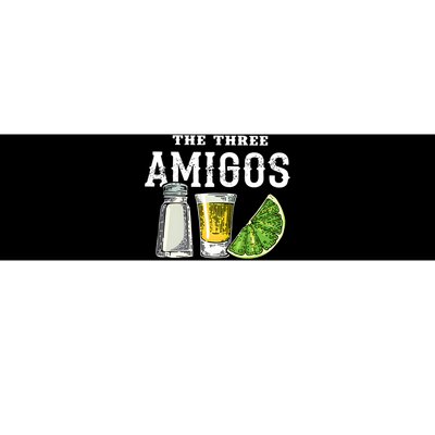 Funny Drinking The Three Amigos Cinco De Mayo Bumper Sticker