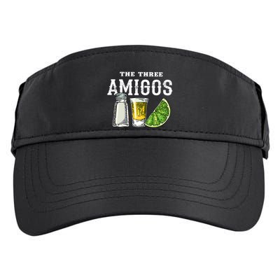 Funny Drinking The Three Amigos Cinco De Mayo Adult Drive Performance Visor