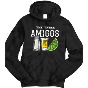 Funny Drinking The Three Amigos Cinco De Mayo Tie Dye Hoodie