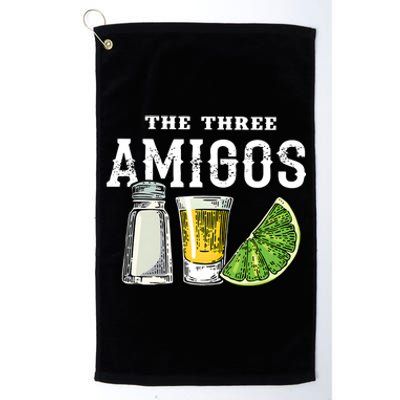 Funny Drinking The Three Amigos Cinco De Mayo Platinum Collection Golf Towel