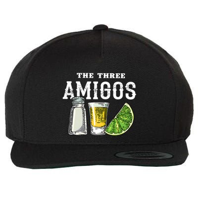 Funny Drinking The Three Amigos Cinco De Mayo Wool Snapback Cap