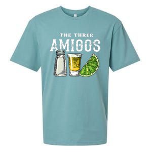 Funny Drinking The Three Amigos Cinco De Mayo Sueded Cloud Jersey T-Shirt