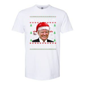 Funny Donald Trump Merry Christmas Family Ugly Xmas Gift Softstyle CVC T-Shirt