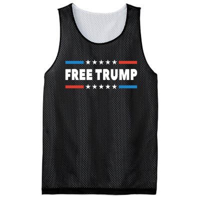 Free Donald Trump Republican Support Pro Trump American Flag Mesh Reversible Basketball Jersey Tank