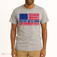 Foxtrots Delta Tangos Funny Foxtrots Delta Tangos Patriotic Tall T-Shirt