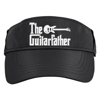 Fathers Day The Guitarfather Musician Guitarist Dad Adult Drive Performance Visor