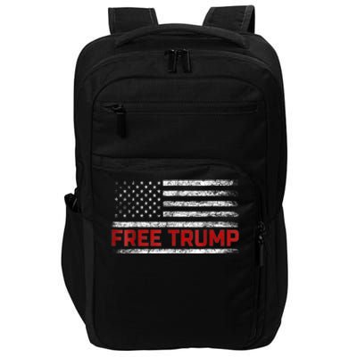 Free Donald Trump Supporters Pro Trump Republican Conservative Impact Tech Backpack