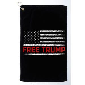 Free Donald Trump Supporters Pro Trump Republican Conservative Platinum Collection Golf Towel