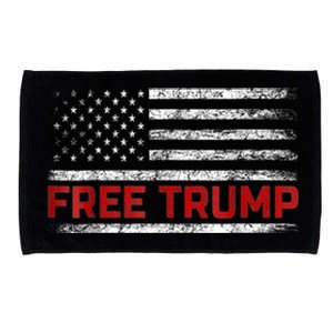 Free Donald Trump Supporters Pro Trump Republican Conservative Microfiber Hand Towel