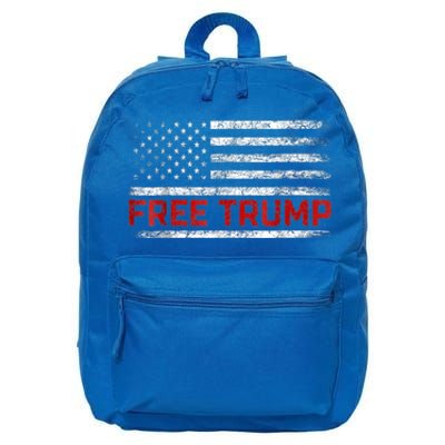 Free Donald Trump Supporters Pro Trump Republican Conservative 16 in Basic Backpack