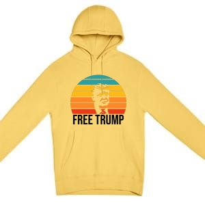 Free Donald Trump From Prison Premium Pullover Hoodie