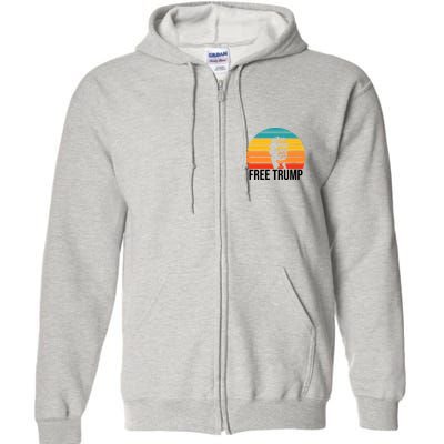Free Donald Trump From Prison Full Zip Hoodie