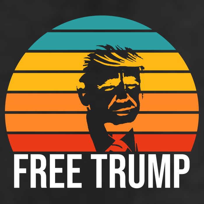 Free Donald Trump From Prison 7 Panel Mesh Trucker Snapback Hat