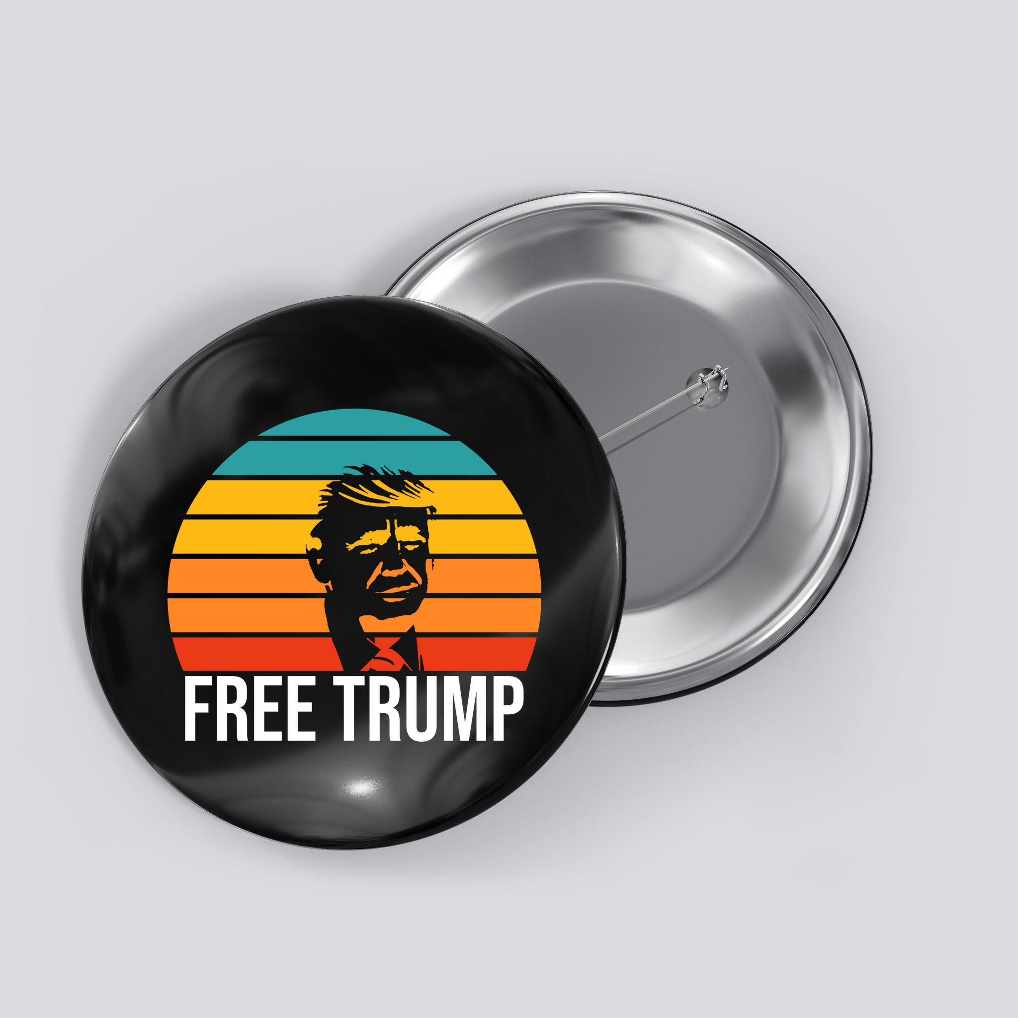 Free Donald Trump From Prison Button