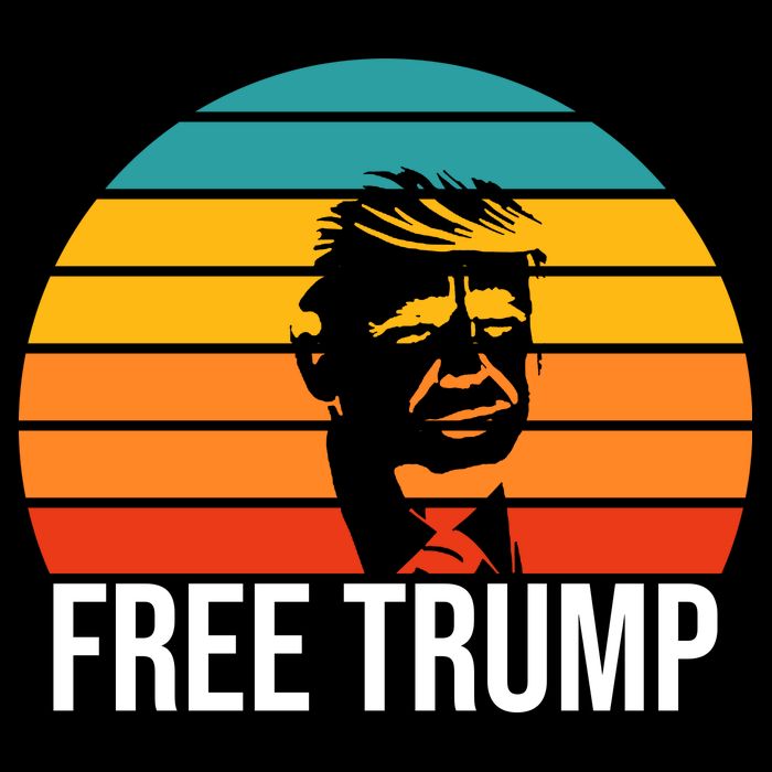 Free Donald Trump From Prison Button