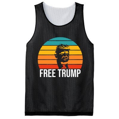 Free Donald Trump From Prison Mesh Reversible Basketball Jersey Tank