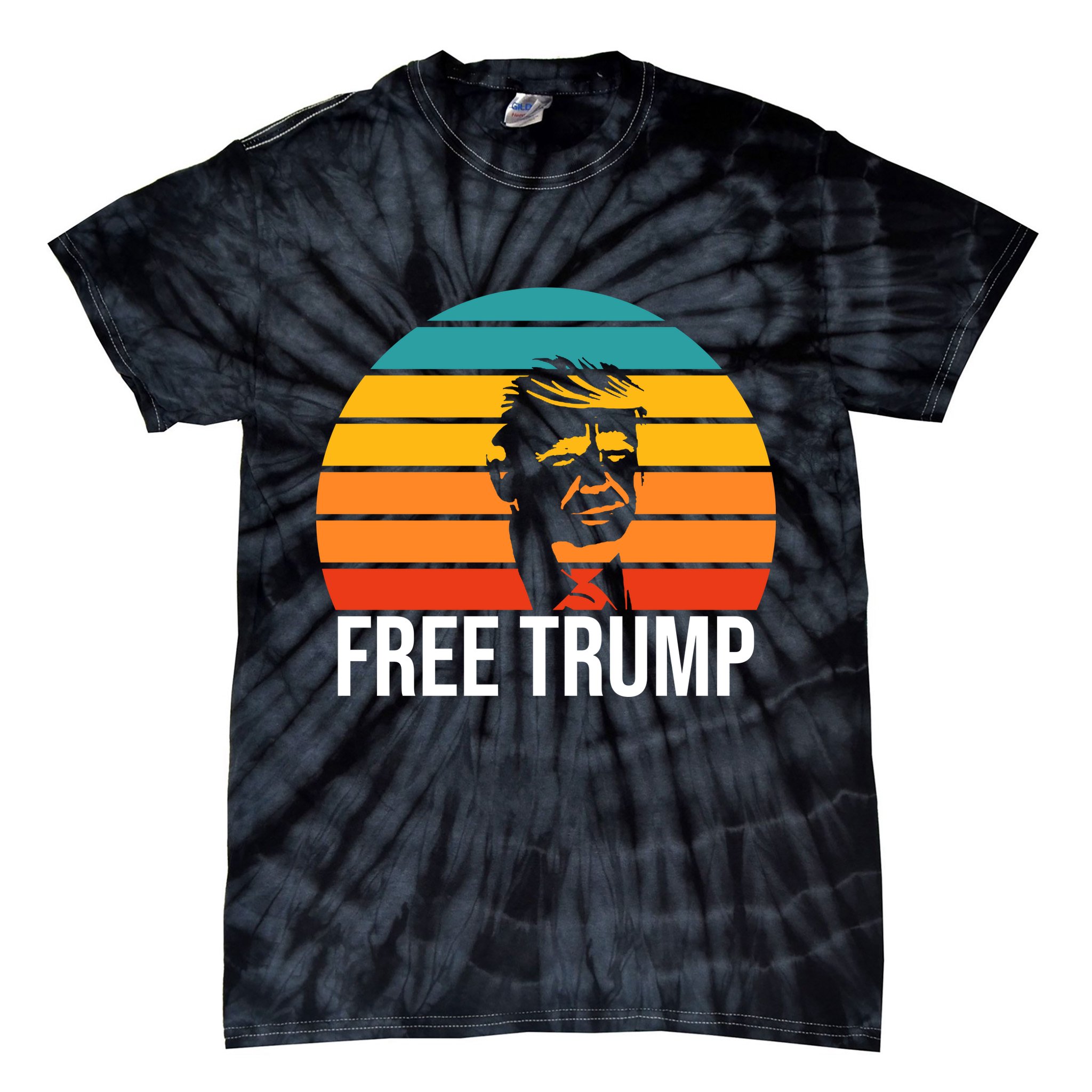 Free Donald Trump From Prison Tie-Dye T-Shirt