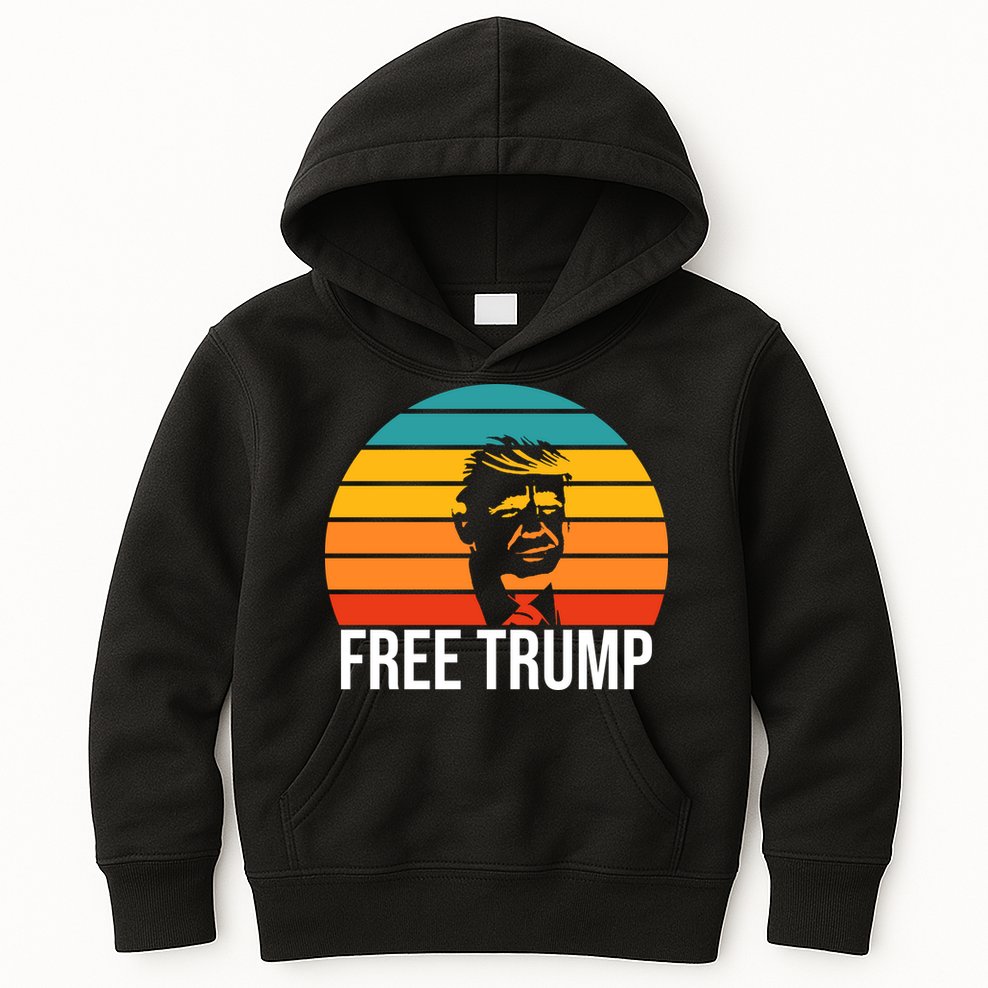 Free Donald Trump From Prison Kids Hoodie