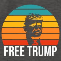 Free Donald Trump From Prison Vector Backpack