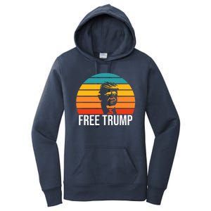 Free Donald Trump From Prison Women's Pullover Hoodie