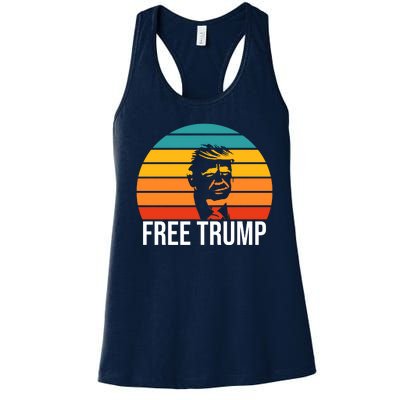 Free Donald Trump From Prison Women's Racerback Tank