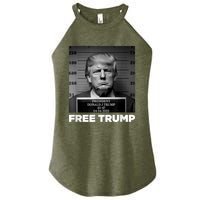 Free Donald Trump Mugshot Women's Perfect Tri Rocker Tank