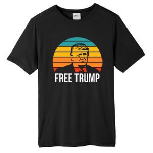 Free Donald Trump Tall Fusion ChromaSoft Performance T-Shirt