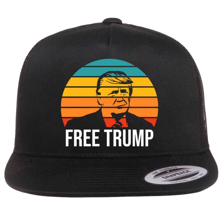 Free Donald Trump Flatbill Hat