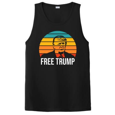 Free Donald Trump PosiCharge Competitor Tank