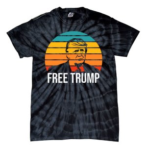 Free Donald Trump Tie-Dye T-Shirt