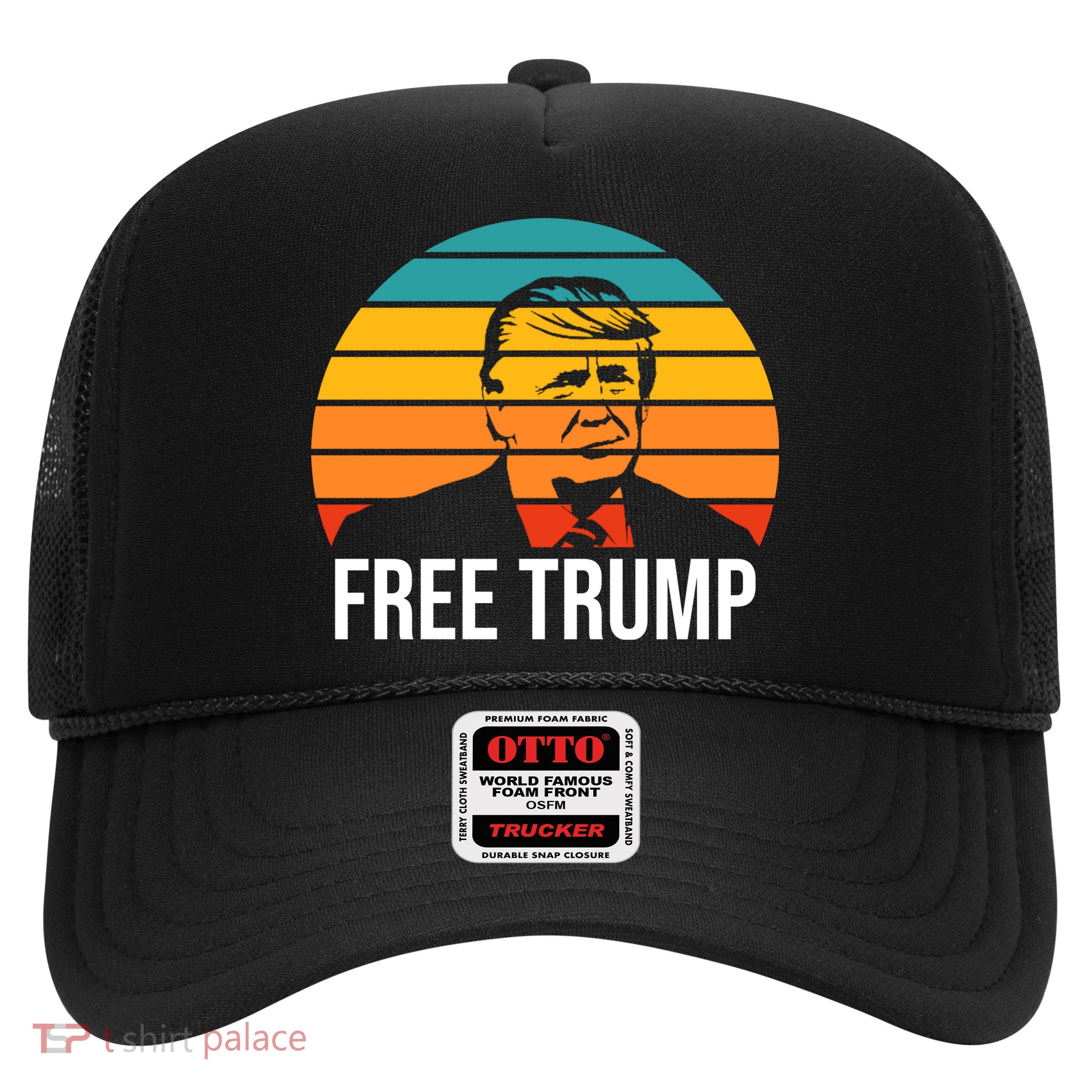 Free Donald Trump Trucker Hat