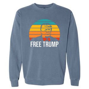 Free Donald Trump Garment-Dyed Sweatshirt