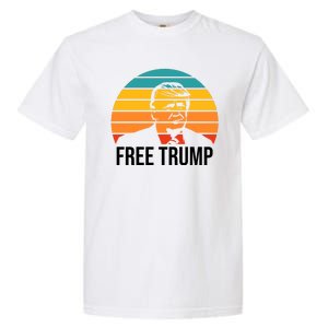 Free Donald Trump Garment-Dyed Heavyweight T-Shirt