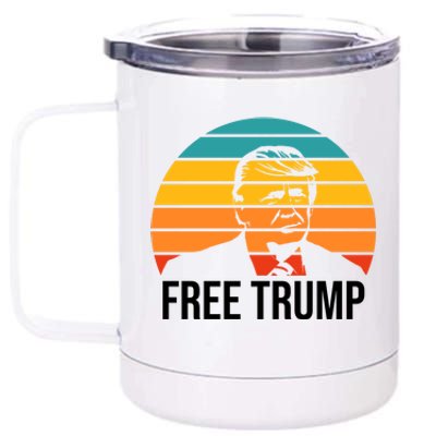 Free Donald Trump 12 oz Stainless Steel Tumbler Cup