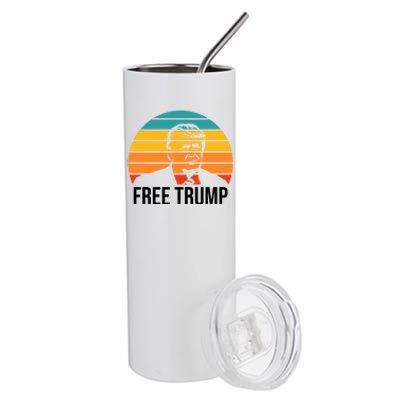 Free Donald Trump Stainless Steel Tumbler