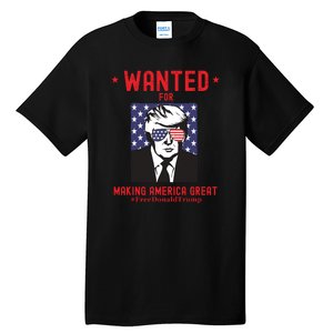 Free Donald Trump MAGA Conservative Republican Tall T-Shirt