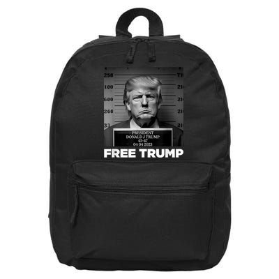 Free Donald Trump 16 in Basic Backpack