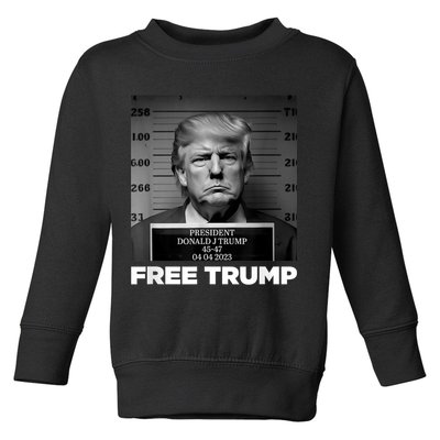 Free Donald Trump Toddler Sweatshirt