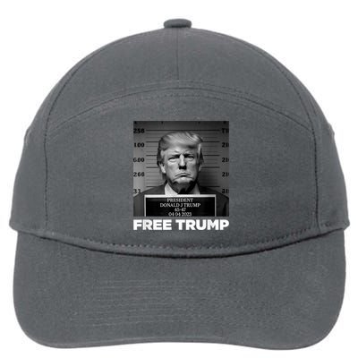 Free Donald Trump 7-Panel Snapback Hat