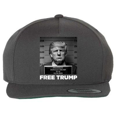 Free Donald Trump Wool Snapback Cap