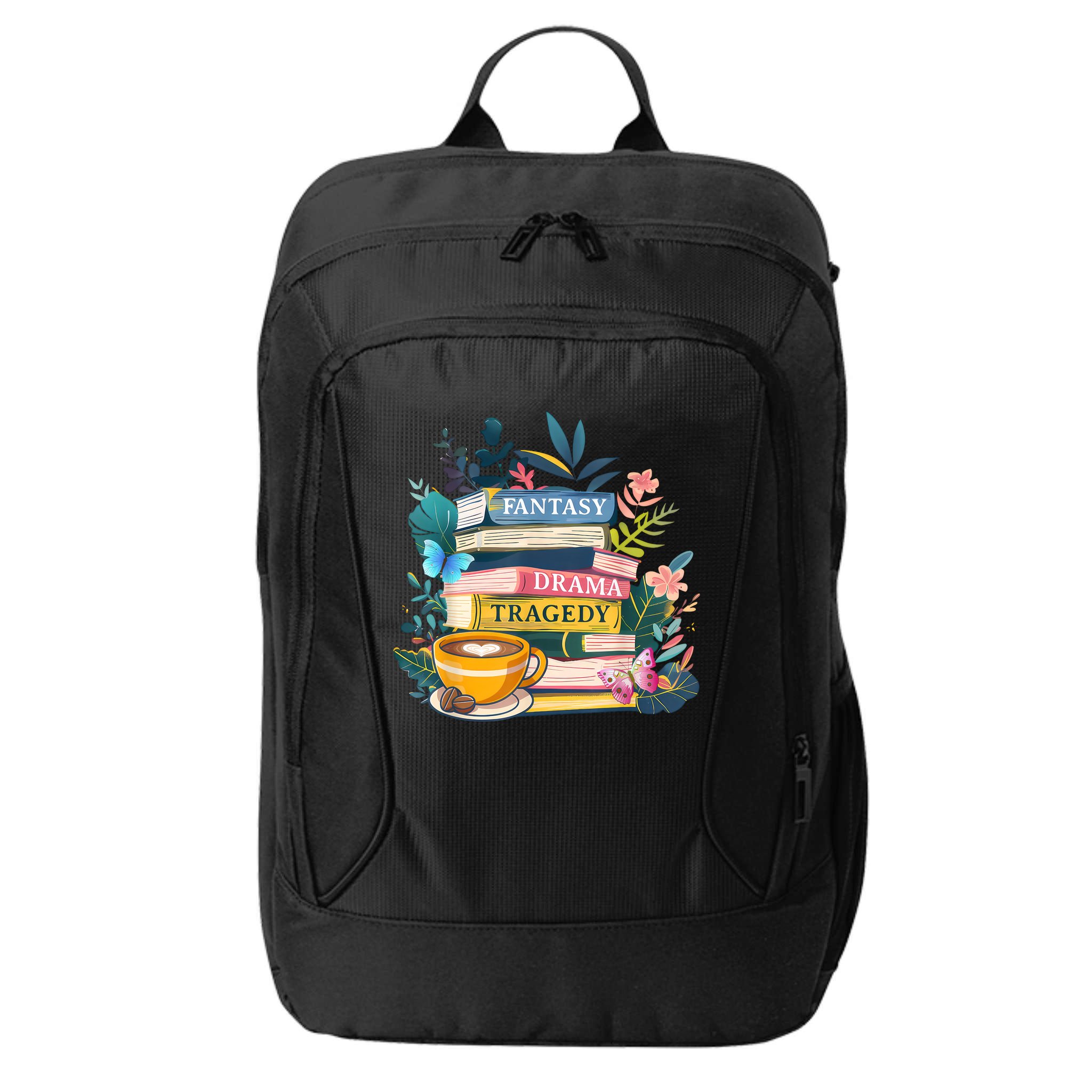 Fantasy Drama Tragedy Books Subtle  City Backpack