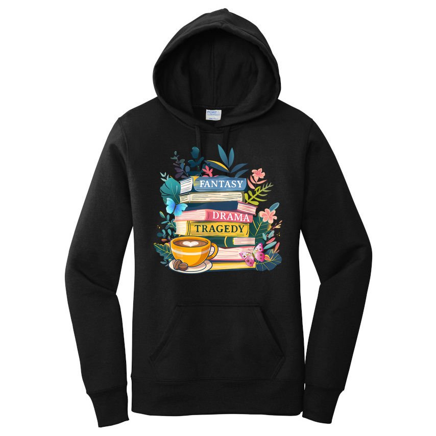 Fantasy Drama Tragedy Books Subtle  Women's Pullover Hoodie