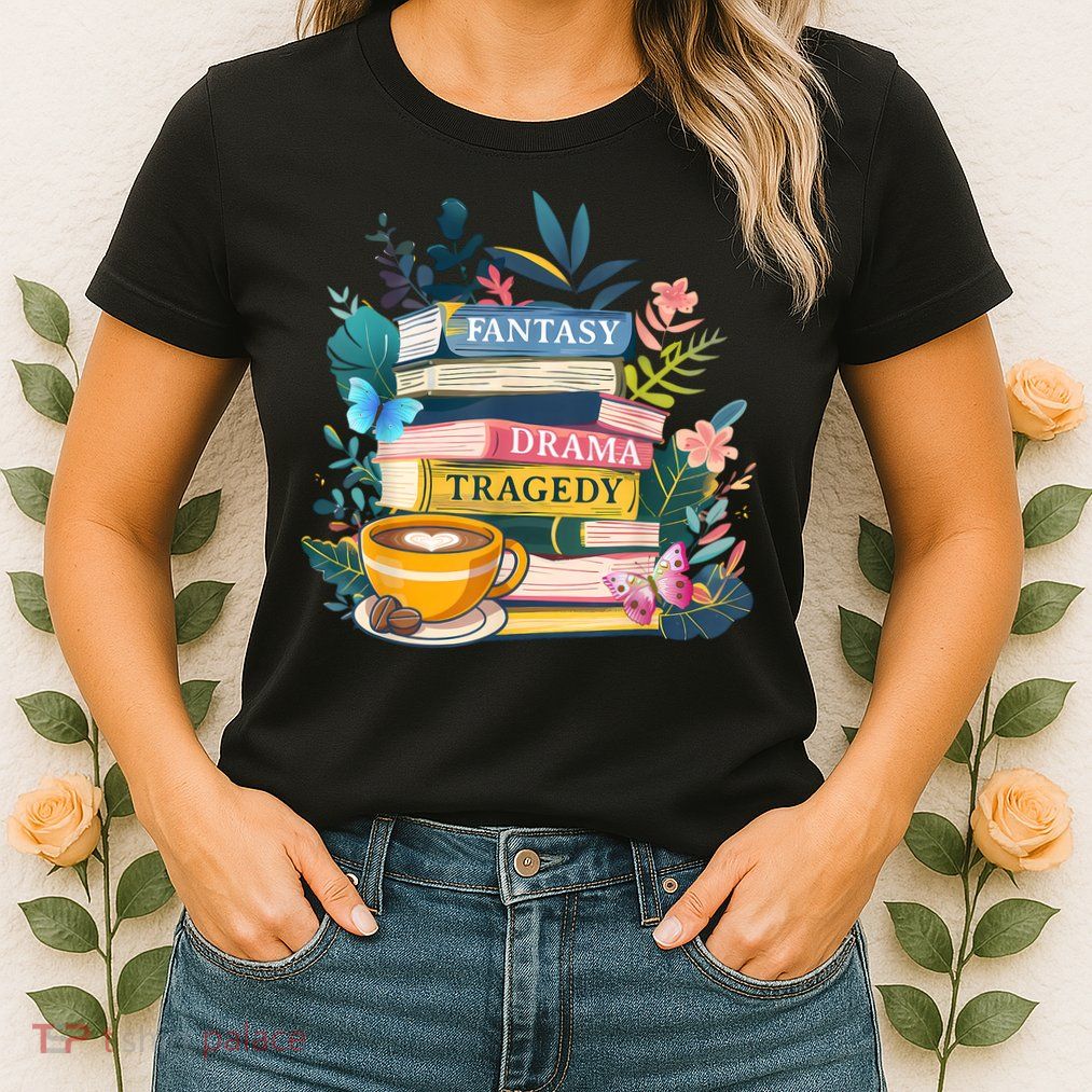 Fantasy Drama Tragedy Books Subtle  Womens T-Shirt