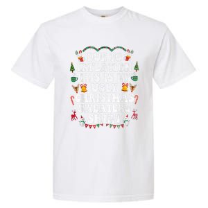 Funny Due To Inflation This Is My Ugly Sweater For Christmas Gift Garment-Dyed Heavyweight T-Shirt