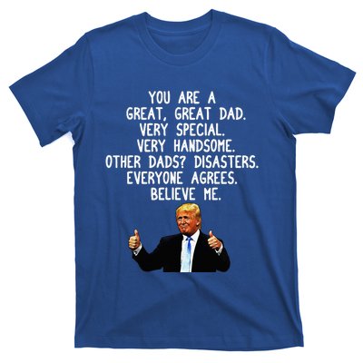 Funny Donald Trump FatherS Day Gag Gift Conservative Dad T-Shirt